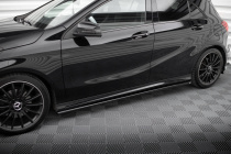 Mercedes A-Klass AMG-Line W176 Facelift 2015-2018 Sidokjolar / Sidoextensions Maxton Design